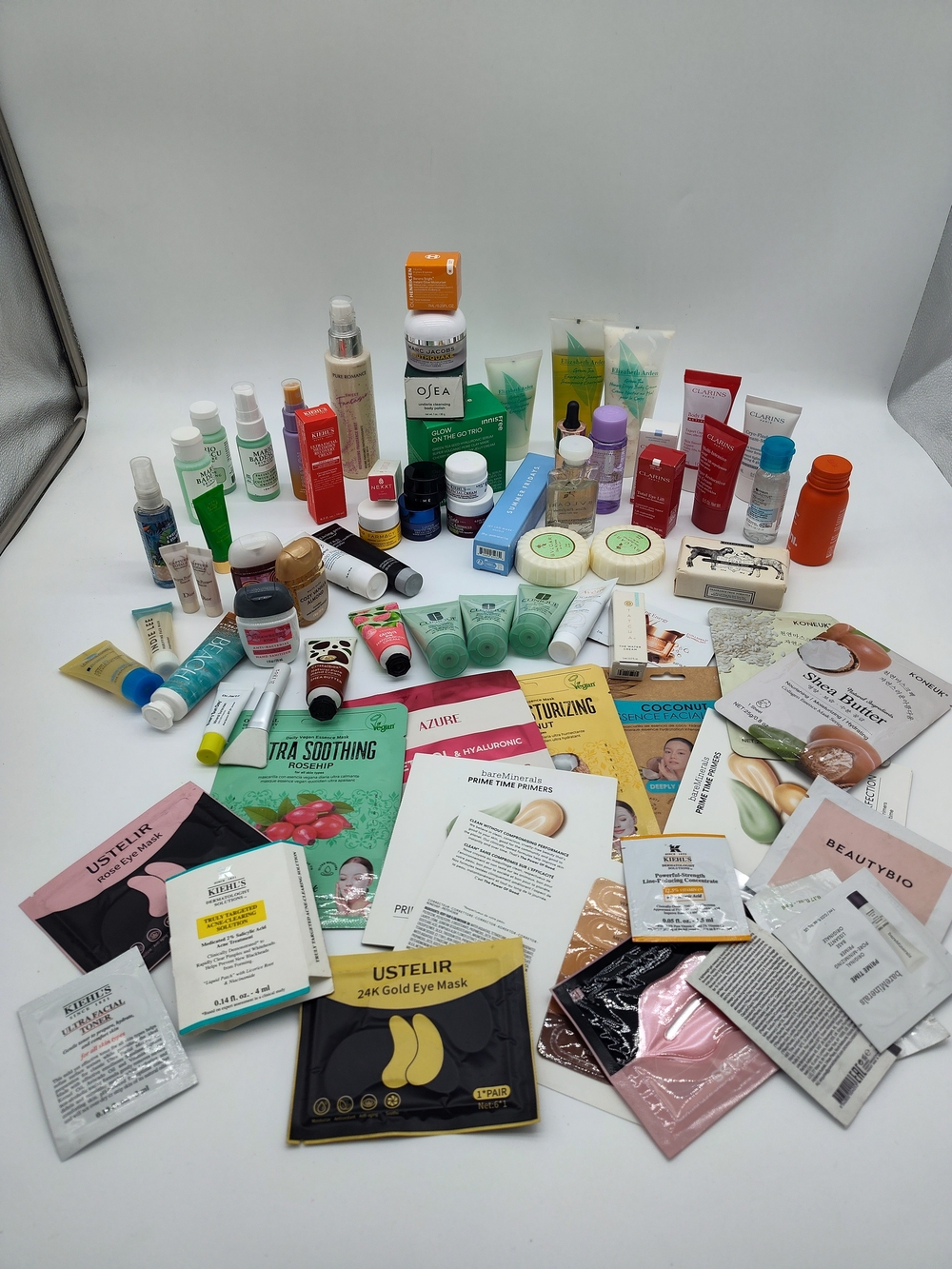 Beauty Skincare Mystery Box Lot Dior Tatcha Kiehls Clarins Clinique  Bvlgari 50+